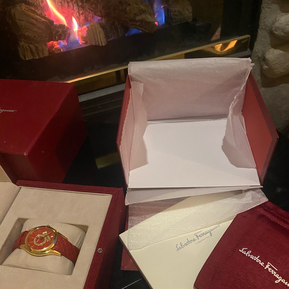 Authentic Salvatore Ferragamo watch